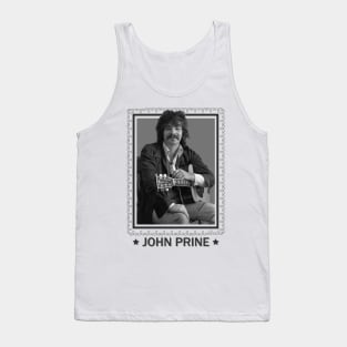 John Prine \\ Retro 70s Style Design Tank Top